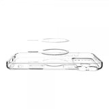 Spigen iPhone 17 Pro Max -suojakuori Ultra Hybrid MagFit Clear White