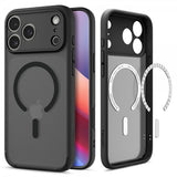 Spigen iPhone 17 Pro Max Ultra Hybrid MagFit Frost Black -suojakuori