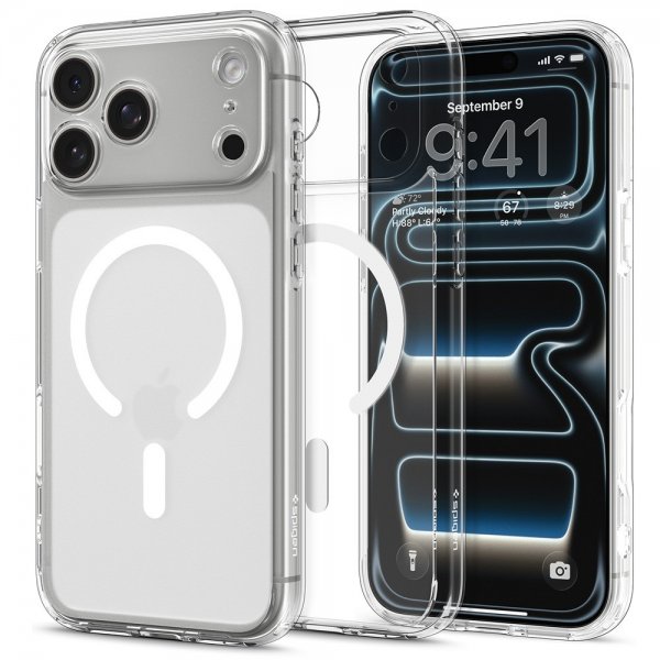 Spigen iPhone 17 Pro Max Kuori Ultra Hybrid MagFit Frost White