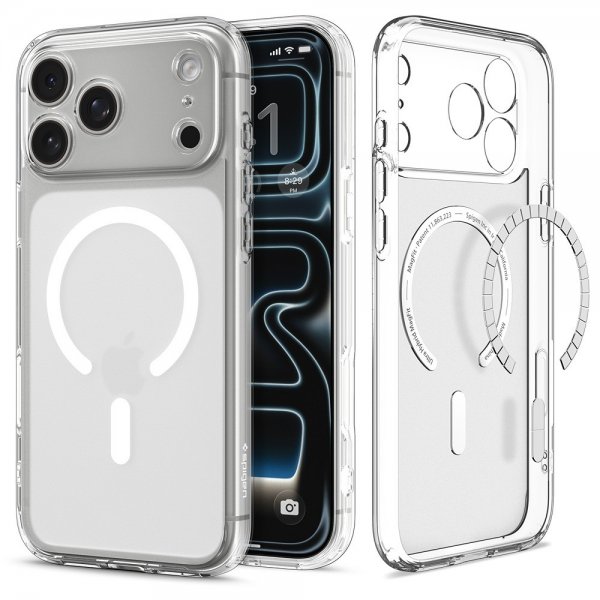 Spigen iPhone 17 Pro Max Kuori Ultra Hybrid MagFit Frost White