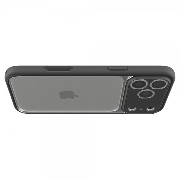 Spigen iPhone 17 Pro Max -suojakuori Ultra Hybrid Matte Black