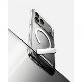 Spigen iPhone 17 Pro Max Ultra Hybrid S MagFit kirkas valkoinen kuori