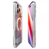 Spigen iPhone 17 Pro Max Ultra Hybrid S MagFit kirkas valkoinen kuori