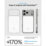 Spigen iPhone 17 Pro Max -kuori Ultra Hybrid T MagFit Glossy White