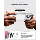 Spigen iPhone 17 Pro Max -kuori Ultra Hybrid T MagFit Glossy White
