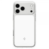 Spigen iPhone 17 Pro Max -kuori Ultra Hybrid T MagFit Glossy White