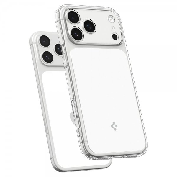 Spigen iPhone 17 Pro Max -kuori Ultra Hybrid T MagFit Glossy White