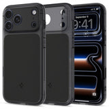 Spigen iPhone 17 Pro Max -kuori Ultra Hybrid T MagFit Matte Black