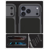 Spigen iPhone 17 Pro Max -kuori Ultra Hybrid T MagFit Matte Black