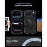 Spigen iPhone 17 Pro Max -kuori Ultra Hybrid T MagFit Matte Black