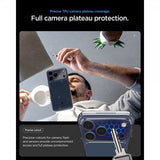 Spigen iPhone 17 Pro Max Ultra Hybrid T MagFit Mattasininen kuori