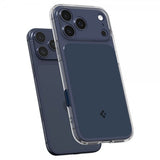 Spigen iPhone 17 Pro Max Ultra Hybrid T MagFit Mattasininen kuori