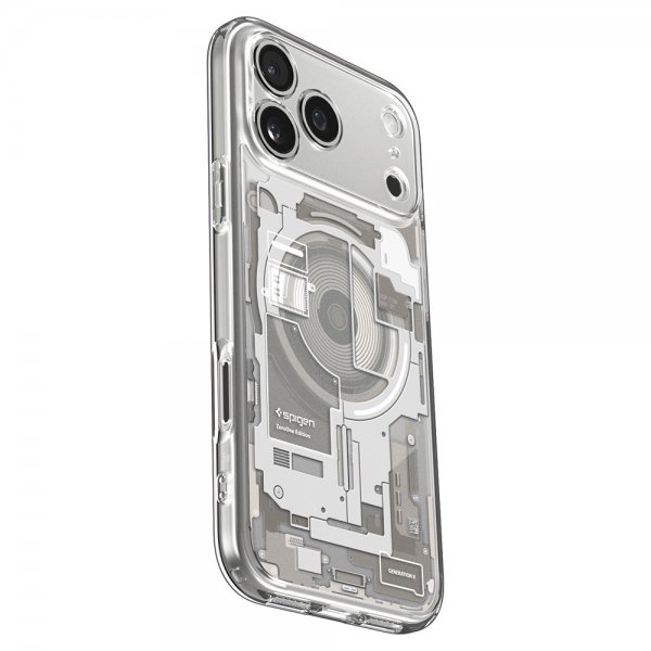 Spigen iPhone 17 Pro Max Kuori Ultra Hybrid Zero One MagFit Natural Titanium