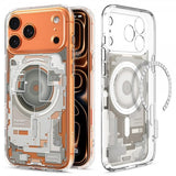 Spigen iPhone 17 Pro Max Kuori Ultra Hybrid Zero One MagFit Natural Titanium