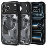 Spigen iPhone 17 Pro Max Ultra Hybrid Zero One MagFit -suojakuori, musta