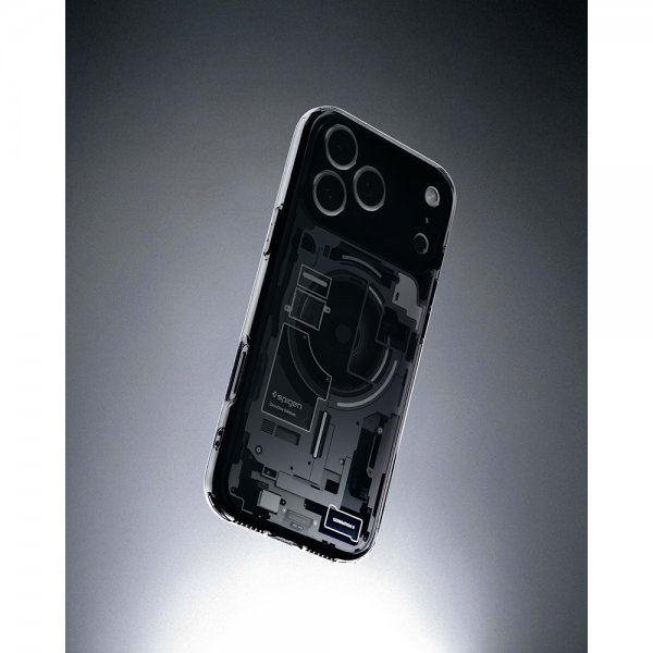 Spigen iPhone 17 Pro Max Ultra Hybrid Zero One MagFit -suojakuori, musta
