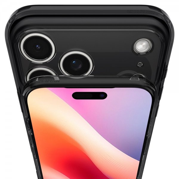 Spigen iPhone 17 Pro Max Ultra Hybrid Zero One MagFit -suojakuori, musta
