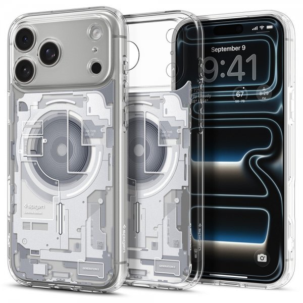 Spigen iPhone 17 Pro Max Kuori Ultra Hybrid Zero One MagFit Valkoinen