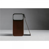 Nomad iPhone 17 Pro Max Skin Mag Nahkatakaosa Rustic Brown