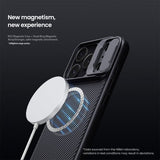 Nillkin iPhone 17 Pro CamShield Pro MagSafe -suojakuori, musta