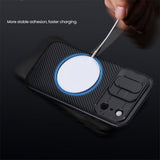 Nillkin iPhone 17 Pro CamShield Pro MagSafe -suojakuori, musta