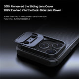 Nillkin iPhone 17 Pro CamShield Pro MagSafe -suojakuori, musta