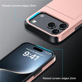 iPhone 17 Pro Kotelo Korttilokero Ruusukulta