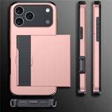 iPhone 17 Pro -suojakuori Card Slide, musta
