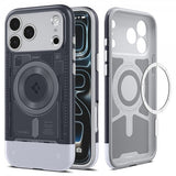 Spigen iPhone 17 Pro -suojakuori Classic C1 MagFit Graphite