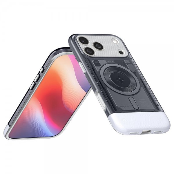Spigen iPhone 17 Pro -suojakuori Classic C1 MagFit Graphite