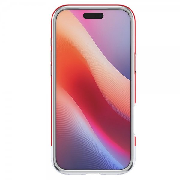 Spigen iPhone 17 Pro -kuori Classic C1 MagFit Ruby