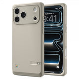 Spigen iPhone 17 Pro -kuori Classic LS MagFit Stone