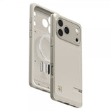 Spigen iPhone 17 Pro -kuori Classic LS MagFit Stone