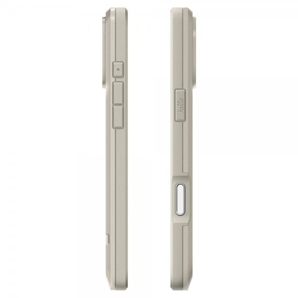 Spigen iPhone 17 Pro -kuori Classic LS MagFit Stone