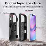 4smarts iPhone 17 Pro -suojakuori Defend Case Ultimag Musta