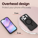 4smarts iPhone 17 Pro -suojakuori Defend Case Ultimag Musta