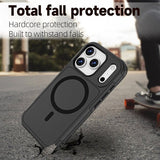 4smarts iPhone 17 Pro -suojakuori Defend Case Ultimag Musta