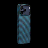 Pitaka iPhone 17 Pro -kuori Edge Black/Blue Twill