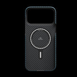 Pitaka iPhone 17 Pro -kuori Edge Black/Blue Twill