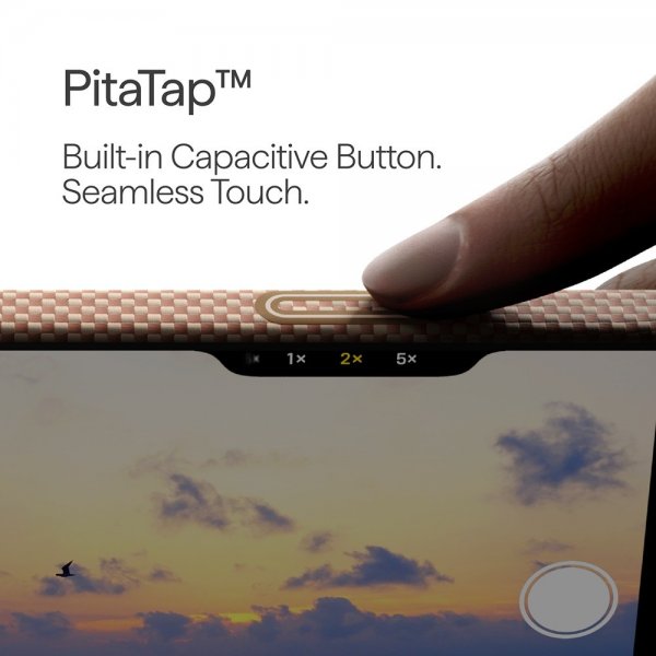 Pitaka iPhone 17 Pro Suojakuori Edge Golden Glint