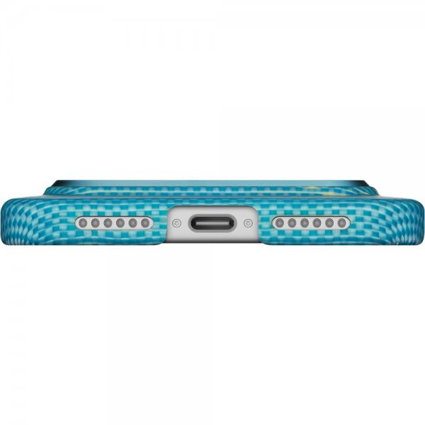 Pitaka iPhone 17 Pro -kuori Edge Lucid Blue