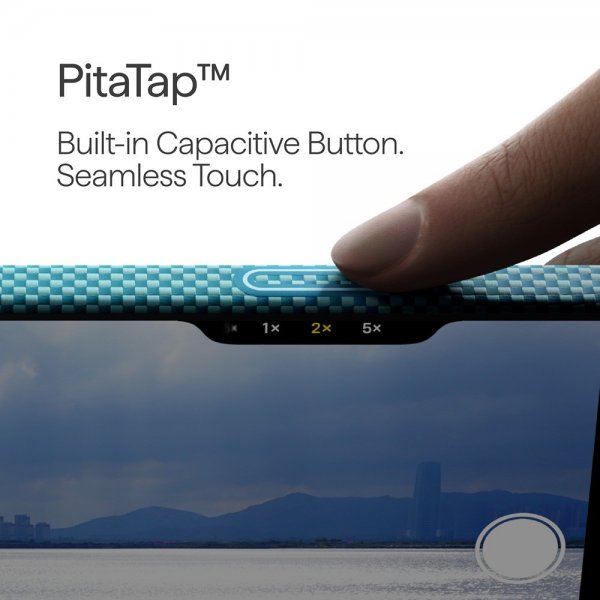 Pitaka iPhone 17 Pro -kuori Edge Lucid Blue