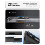 Spigen iPhone 17 Pro -kuori Enzo Aramid T MagFit musta