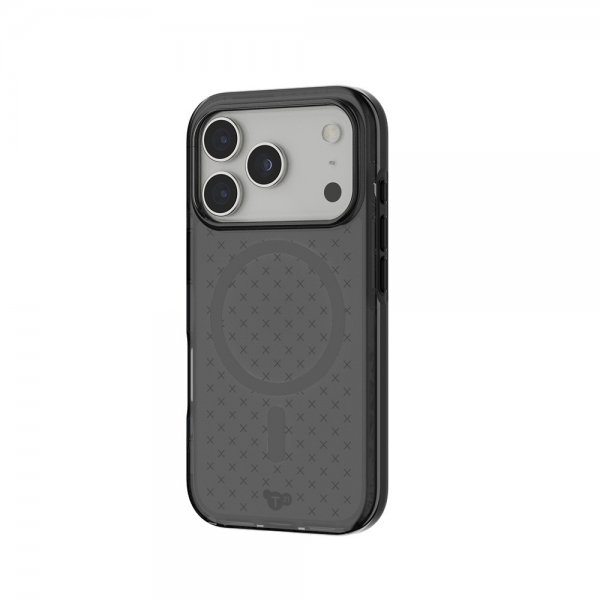 Tech21 iPhone 17 Pro -suojakuori EvoCheck MagSafe Smokey Black
