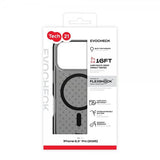 Tech21 iPhone 17 Pro -suojakuori EvoCheck MagSafe Smokey Black