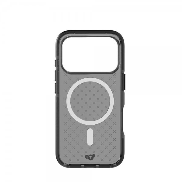 Tech21 iPhone 17 Pro -suojakuori EvoCheck MagSafe Smokey Black