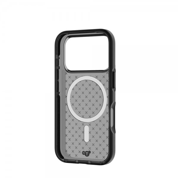Tech21 iPhone 17 Pro -suojakuori EvoCheck MagSafe Smokey Black