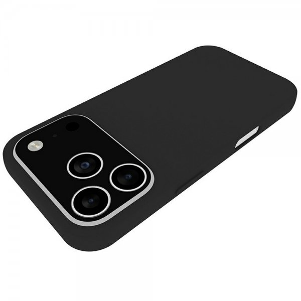 Nordic Covers iPhone 17 Pro -kuori Feather Series Raven Black