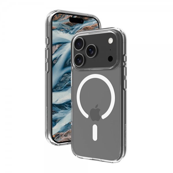 dbramante1928 iPhone 17 Pro -kuori Iceland Pro MagSafe läpinäkyvä