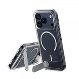 CARE by PanzerGlass iPhone 17 Pro -suojakuori jalustalla MagSafe Läpinäkyvä